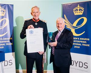 Boyds presented with Queen’s Award for Enterprise
