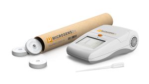 MicrosensDx announces a portable coronavirus testing kit for research use that takes less than 25 minutes from taking a sample to test result