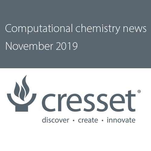 Computational chemistry news from Cresset, November 2019