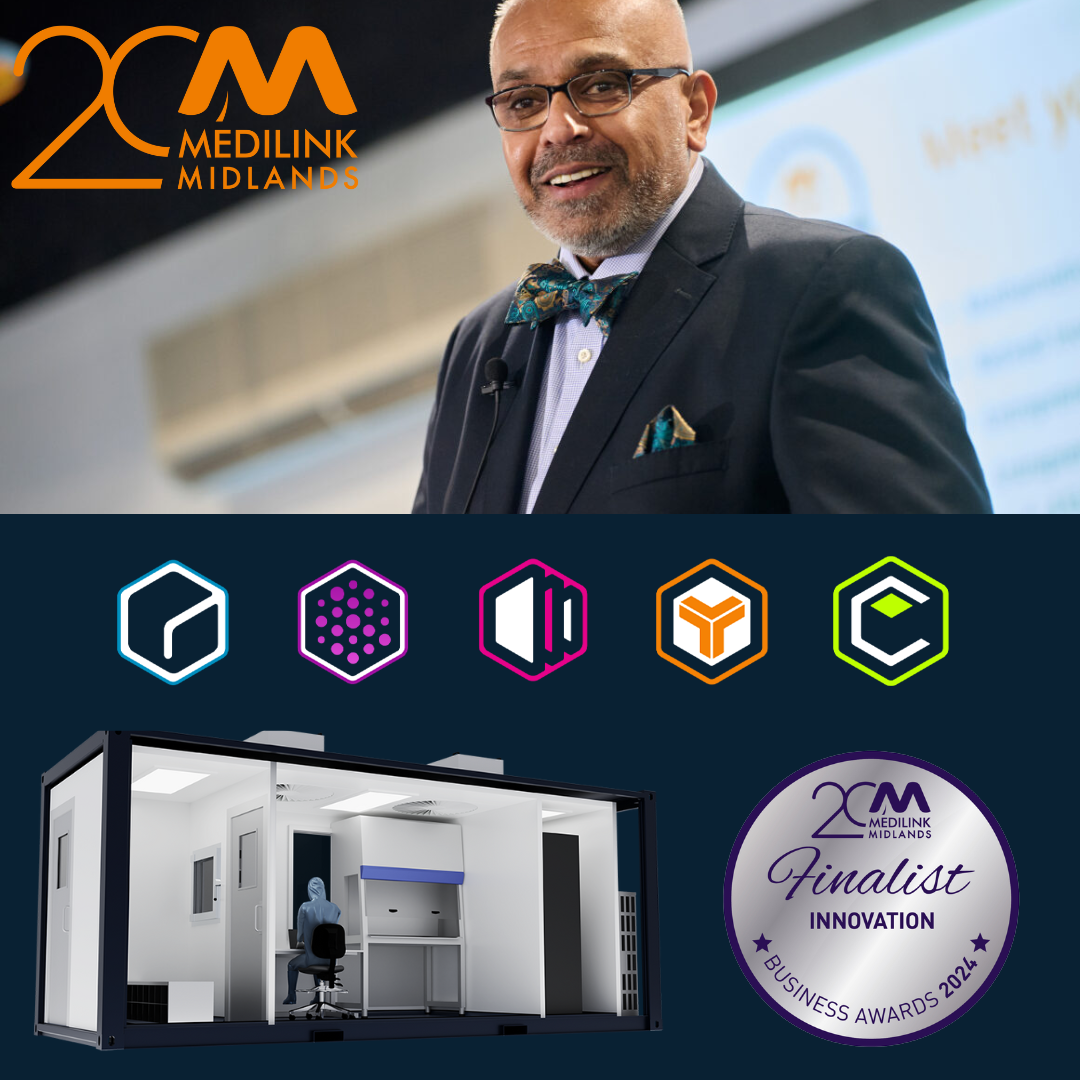 Guardtech land Medilink Midlands Business Awards Innovation nomination with CleanCube